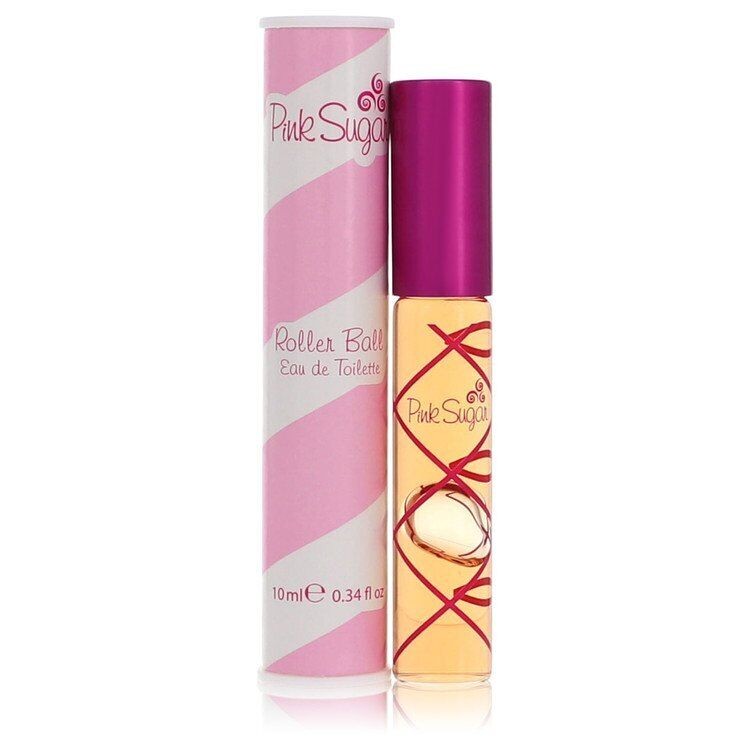 Aquolina Pink Sugar Rollerball 0.34oz/10ml for Women Sweet Vanilla Caramel Scent