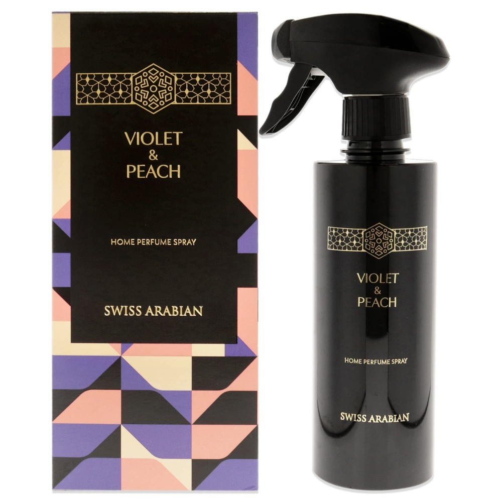 Swiss Arabian Violet and Peach Home Perfume Spray Floral Fruity Scent 300 ml
