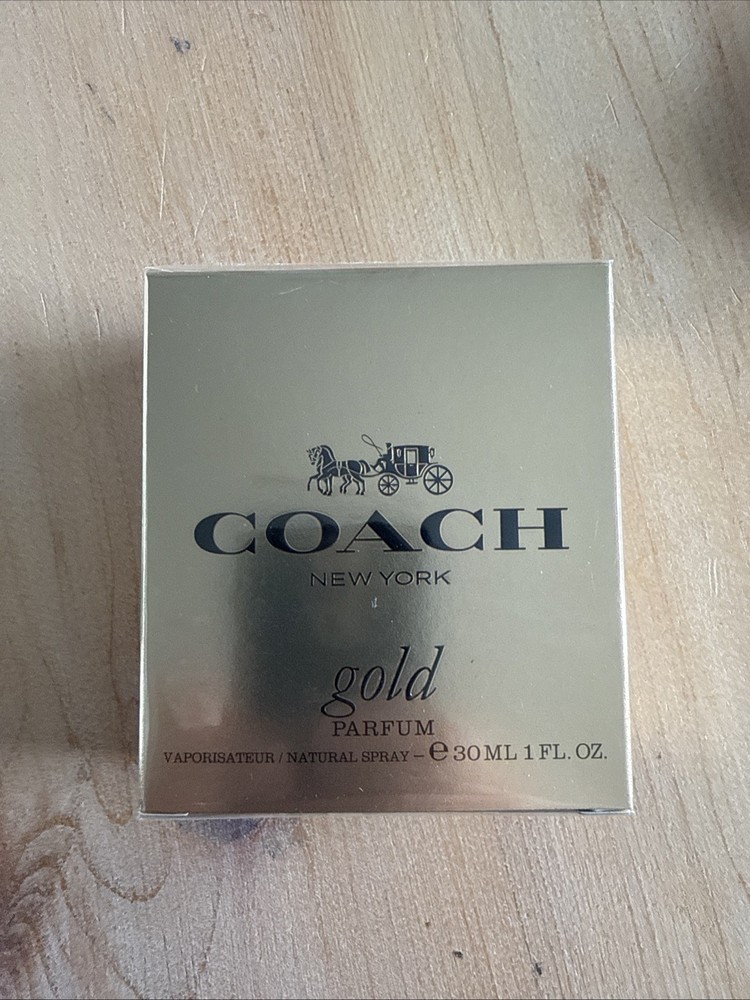 Coach New York Gold Parfum Spray Women 1.0 fl oz (30 ML)