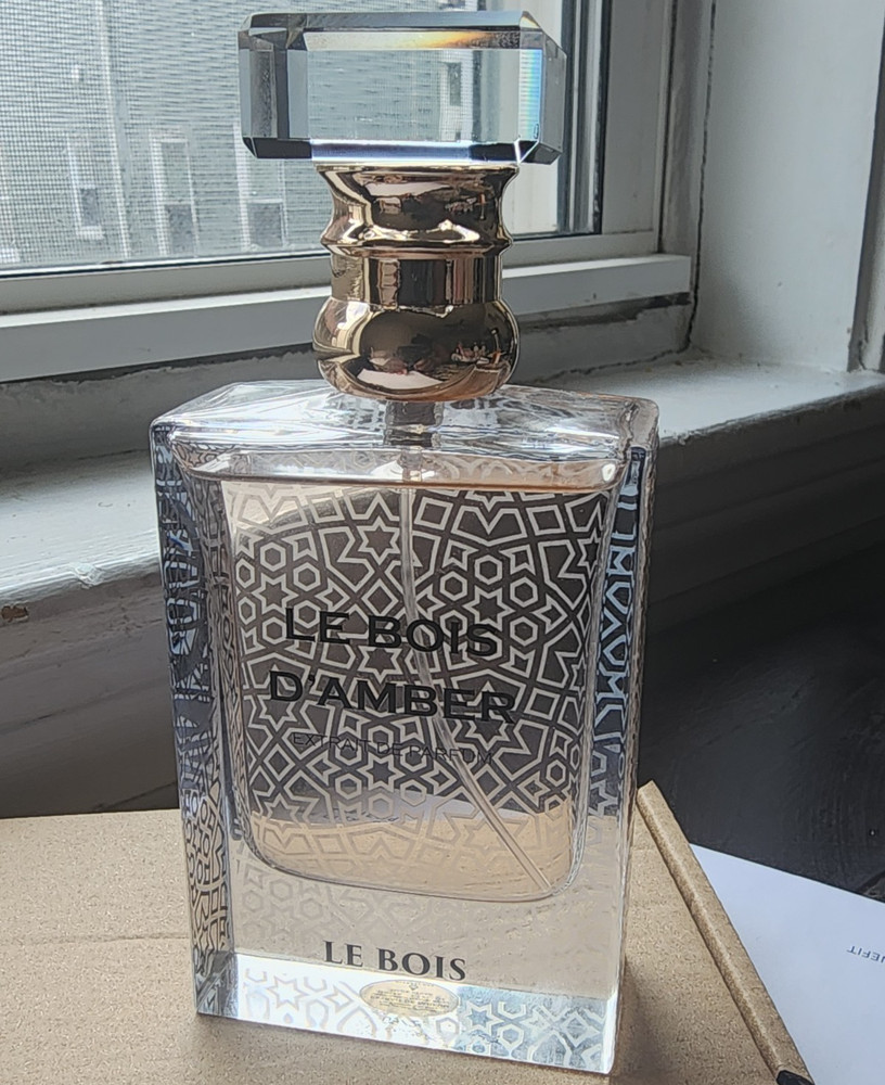 LE BOIS D’AMBER Eau de Parfum Spray 100ml Regular Size Amber Scent