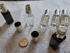 (8) Jo Malone 9ml Cologne travel bottles & (2) 1.5ml Samples!!