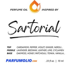 SARTORIAL type Perfume Oil Replica – Fragrance Body Oils – 10ml – Men’s