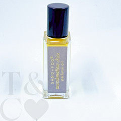 Sand + Fog Marshmallow Skies EDP Perfume Oil Roller .17oz Gray/Gold