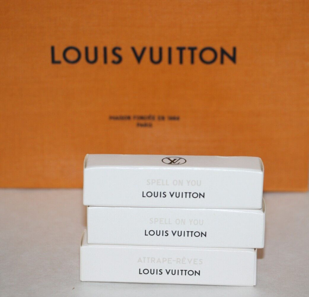 Louis Vuitton LV 3PC Authentic Sample Fragrance 2ML Spell On You Attrape-Rev NEW