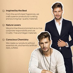BellaVita Luxury Sigma Male (CEO Man & GOAT Man) Perfume Cologne for Men 2x100ml