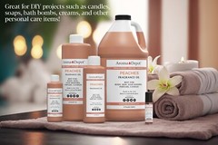 Peach Fragrance Oil for Body Butters, Candles, Soap, Lotion, Diffusers & Warmers