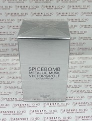 Spicebomb METALLIC MUSK by Viktor & Rolf 3.04oz/90 ml EDP for Men. New