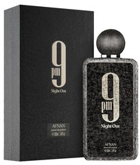 9 PM Night Out by AFNAN 3.4oz Extrait de Parfum for Men NEW SEALED BOX