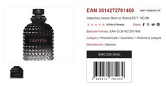 Valentino Uomo Born In Roma 3.4 oz / 100 ml