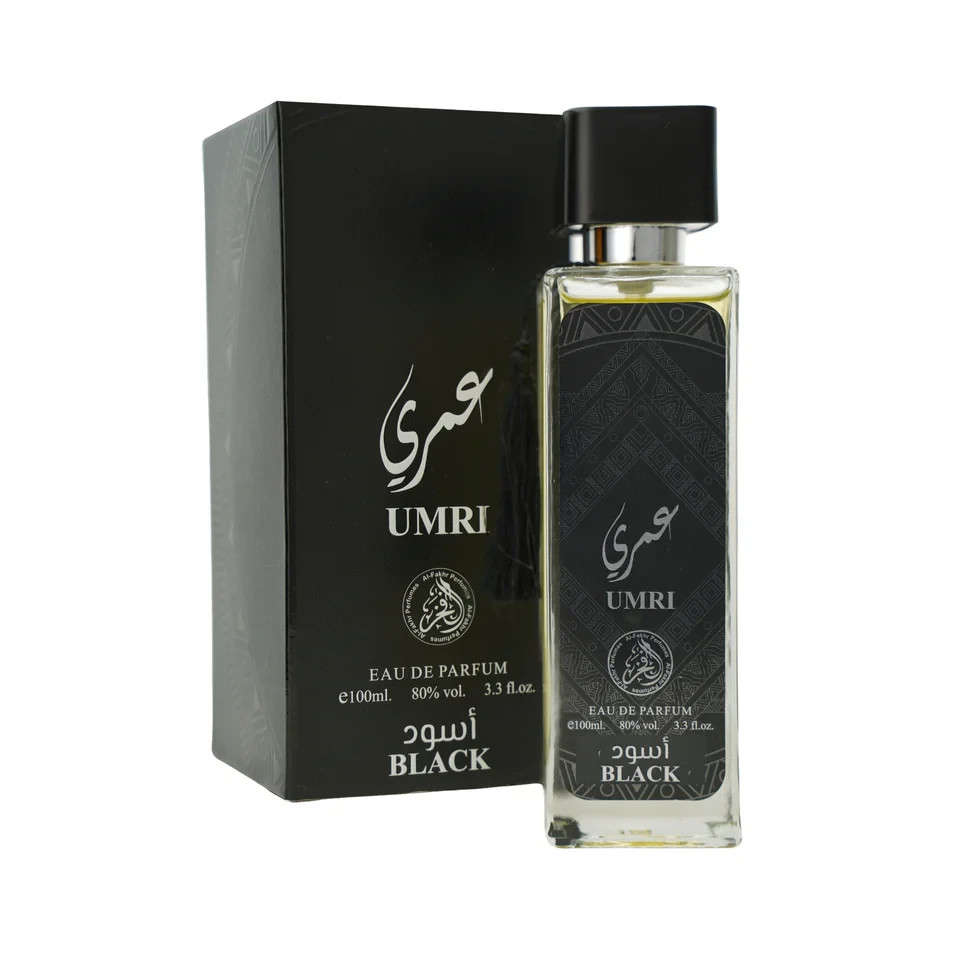 AL Fakhar Umri Black Perfume For Men Long Lasting Eau de Parfum Luxury Spray