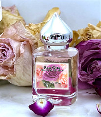 ROSE OTTO Perfume Oil – Alcohol-Free, Cruelty-Free, Sweet & Fruity Clean Rose