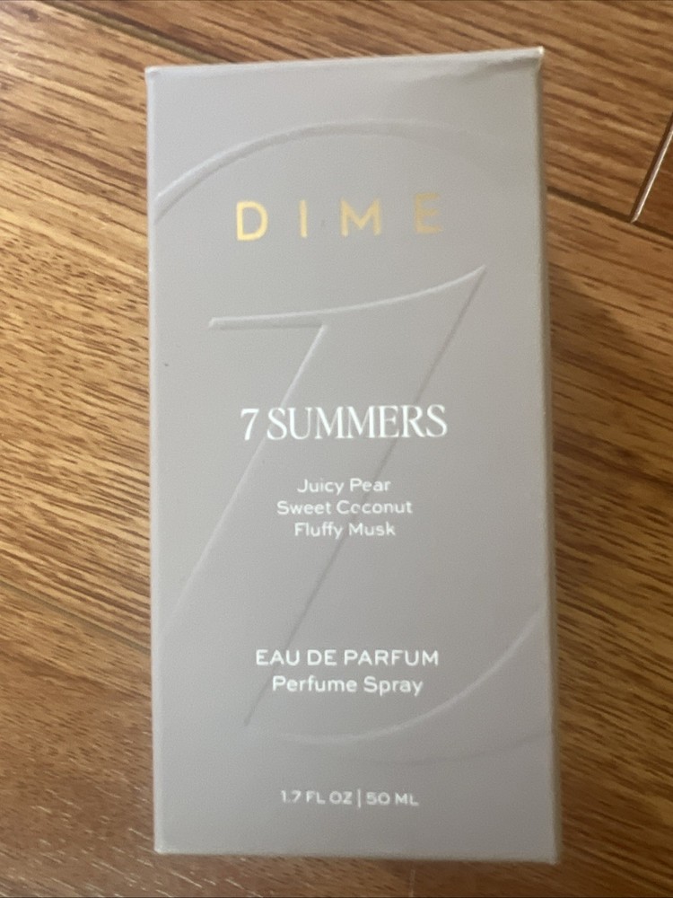 DIME Beauty 7 Summers Eau De Parfum Spray, 50 ml. NIB