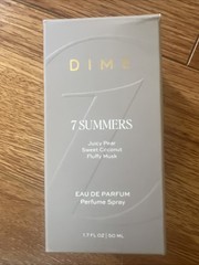 DIME Beauty 7 Summers Eau De Parfum Spray, 50 ml. NIB