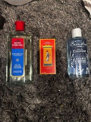 mont st michel eau de cologne + Pompeia 3.3 oz + Bien-etre lavande