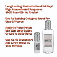 Aventtus TYPE Uncut Perfume Body Oil [Fragrance for Men] Alcohol-free