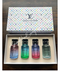 Louis Vuitton EDP Travel Spray Set 4x30ml City of Stars Pacific Chill +2