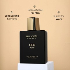 BellaVita Luxury Sigma Male (CEO Man & GOAT Man) Perfume Cologne for Men 2x100ml