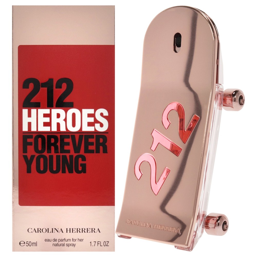 212 Heroes Forever Young by Carolina Herrera for Women – 1.7 oz EDP Spray