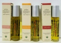 JOHN MASTERS ORGANICS ROLL-ON FRAGRANCE 0.3 fl oz NEW IN BOX PICK YOUR FLAVOR