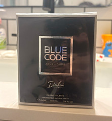 Dubai Essences Blue Code Pour Homme Eau de Toilette Spray, 3.4 fl oz