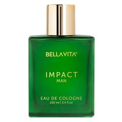 Bella Vita Impact Man Perfume 100ml Pack of 2 Long Lasting Bold EDP for Men