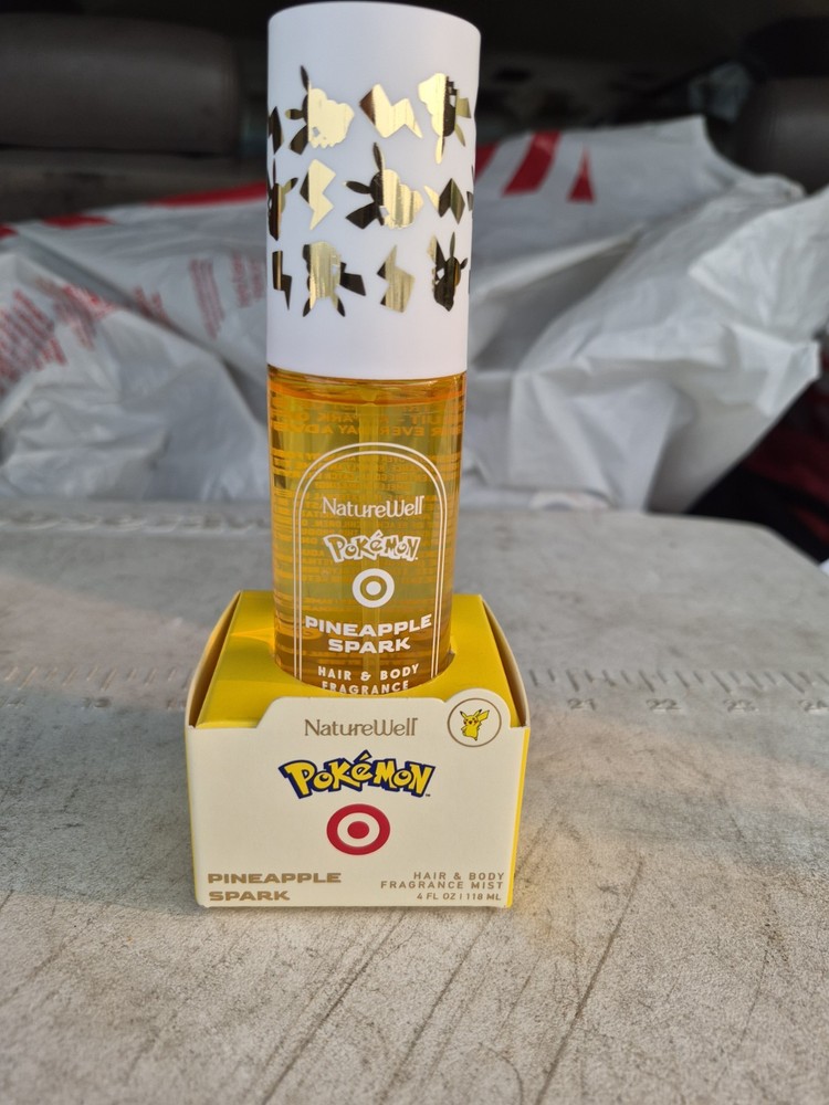 Naturwell Pokemon X Target Collab Mango Blaze Hair And Body Fragrance Mist