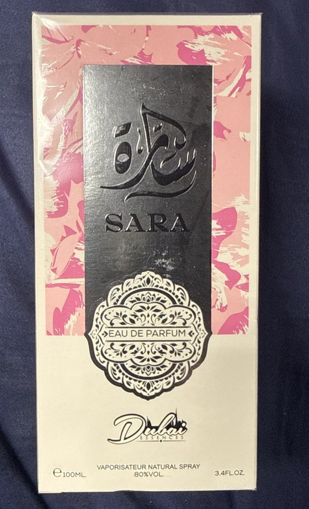 Dubai Essences Sara Eau de Parfum Spray Limonene Citral Scent 3.4 fl oz