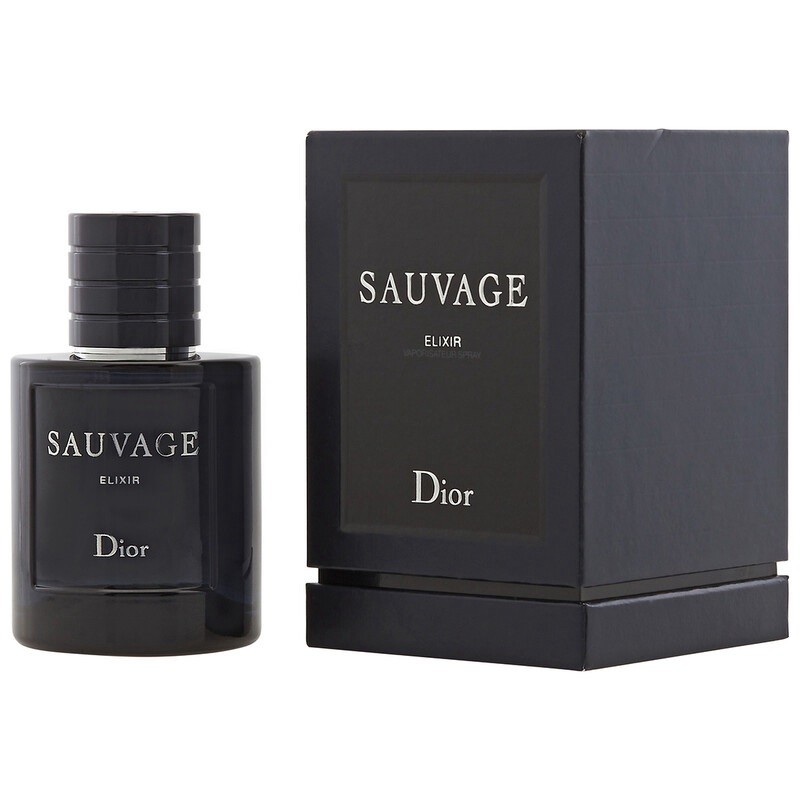 Dior Sauvage Elixir 3.4oz intense spicy woody fragrance bold long lasting scent