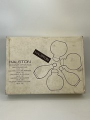 Vintage Halston Designer Originals Mini Perfume Gift Set 5 Pc Boxed As Is