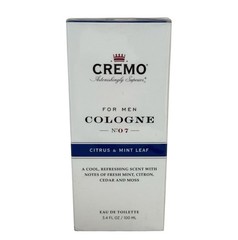 Cremo Cologne Spray for Men Citrus & Mint Leaf 3.4 fl oz Eau De Toilette Sealed