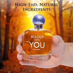 Bolder With You for Men Eau De Parfum Aromatic & 3.4 Fl Oz (Pack of 1)