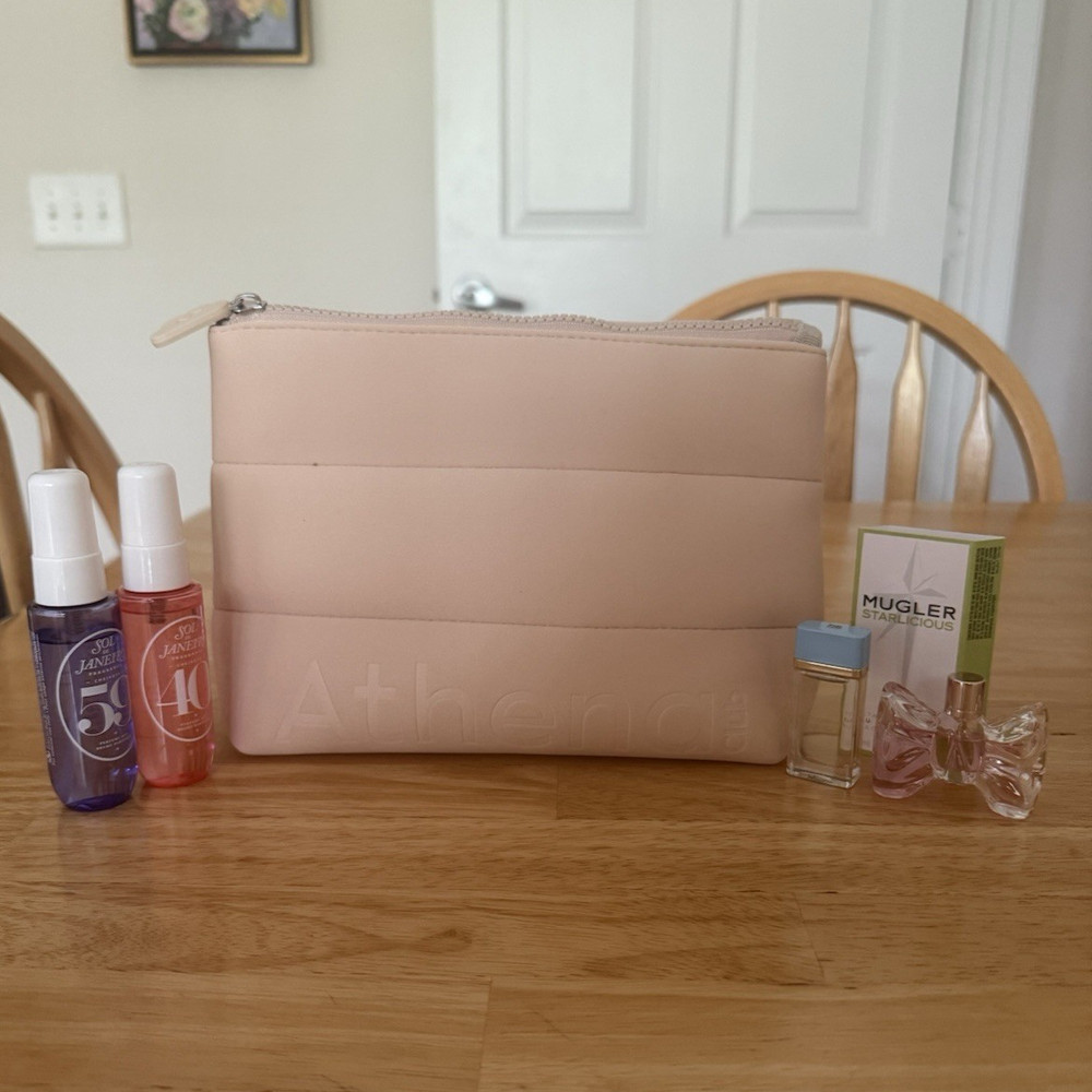 Sol De Janeiro Fragrance Sprays including makeup bag and other samples