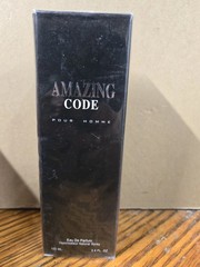 AMAZING CODE POUR HOMME Secret Plus Eau de Parfum Cologne Perfume 3.4OZ LOT 1-12