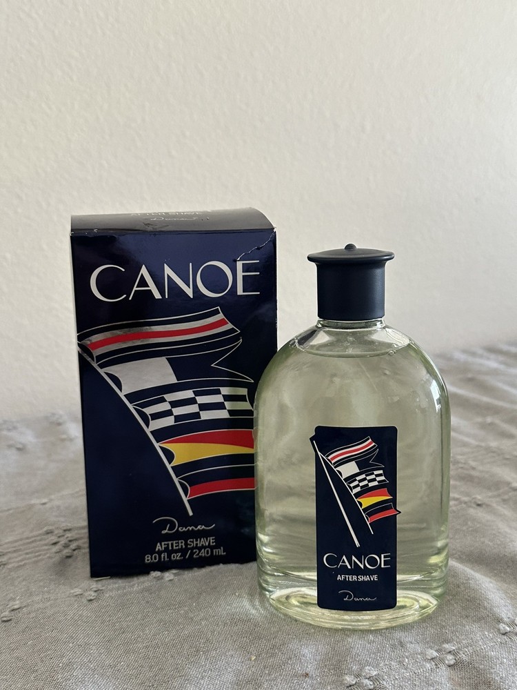 Canoe By Dana After Shave With Box 4.0 Oz