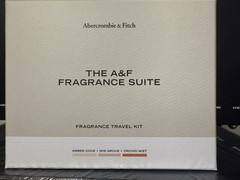 Abercrombie & Fitch IRIS, Amber, ORCHID MIST Fragrance Suite Travel Set 3 items