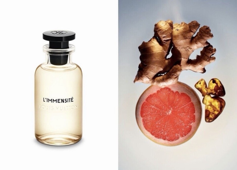 Louis Vuitton L’Immensité Eau de Parfum Spray 3.4 fl oz Regular Size Grapefruit