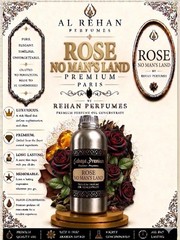 Al Rehan Perfumes Rose No Man Land Premium Attar Perfume Long Lasting Scent Oil