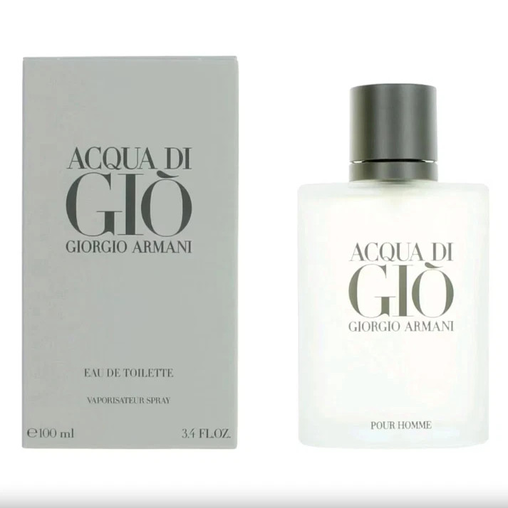 Acqua Di Gio by Giorgio Armani, 3.4 oz EDT Spray for Men Free and Fast Shipping