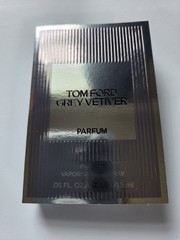 TOM FORD Grey Vetiver ~ PARFUM ~ 0.05fl. oz./1.5 mL Sample Spray ~ BRAND NEW ~