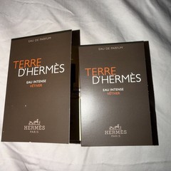 2 Hermes Terre d’Hermes Eau Givree Eau de Parfum EDP Sample Spray .06oz, 2ml