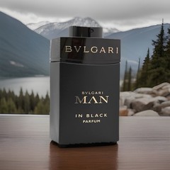 Bvlgari Man In Black 3.4oz PARFUM New In Box