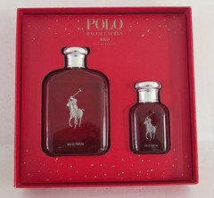 Polo Red by Ralph Lauren 2-Piece Set 1.36 & 4.2 Fl Oz Eau De Parfum Sprays NIOB