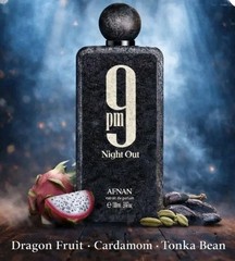 Afnan 9 PM Night Out – 3.4 FL OZ Oriental Spicy fragrance for women and men