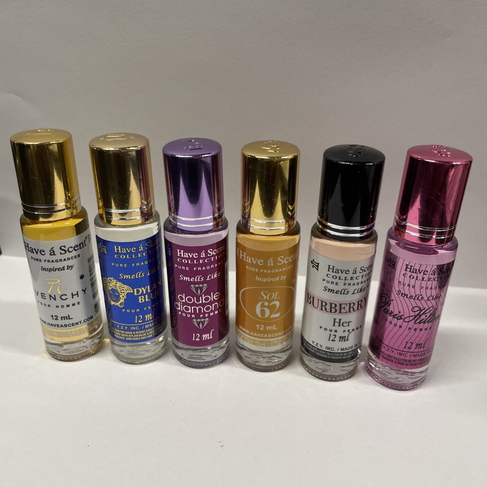 6 Pc Women Assorted Roll On Oil 12 ML Limited Time Only