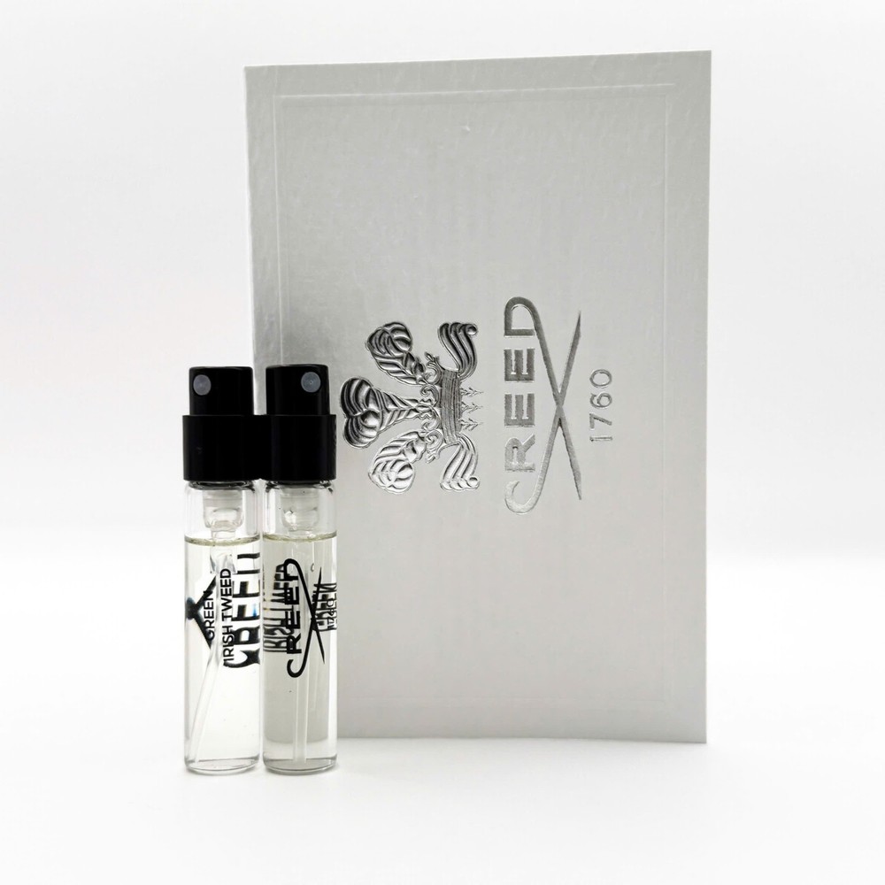 2 PCS CREED GREEN IRISH TWEED EDP SAMPLE SPRAY 0.06OZ/2ML✔️Original