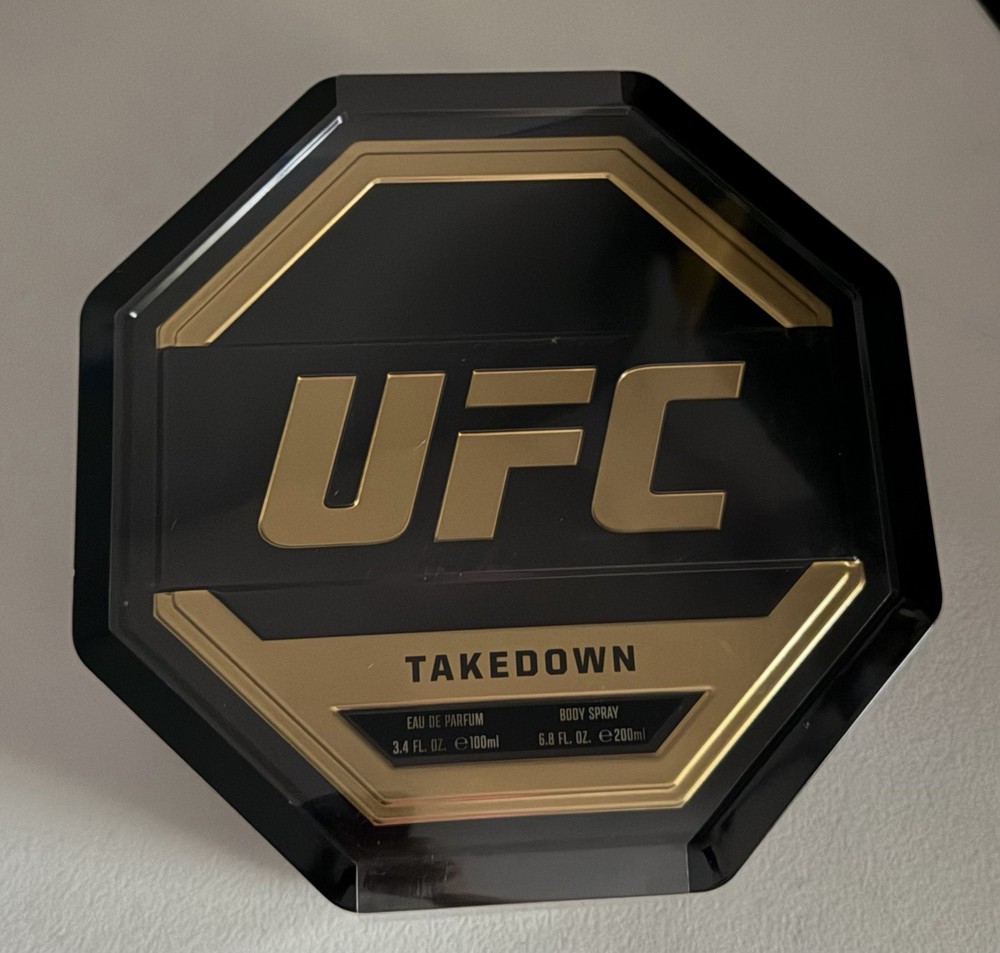 UFC Takedown Set- Eau De Parfum For Men 3.4 Oz And Body Spray 6.8oz