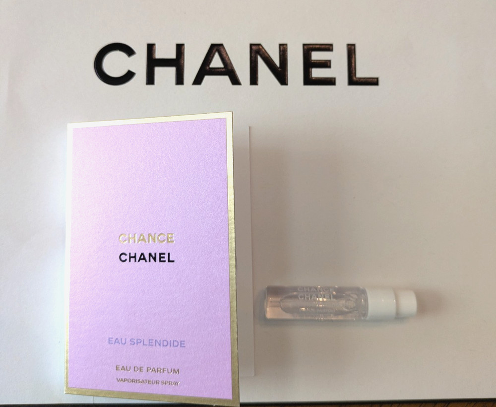 Chanel Chance Eau Splendide Eau de Parfum Sample Spray 1.5 ml Authentic NIB