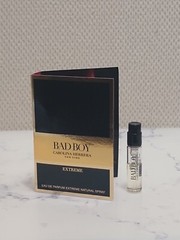 Carolina Herrera Bad Boy Extreme Eau De Parfum EDP Spray-1.5ml/0.05fl oz-NEW