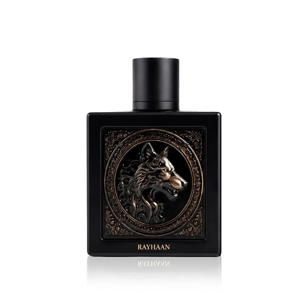 Rayhaan Wolf Eau De Parfum EDP Spray for Men 3.4 Oz 100ml