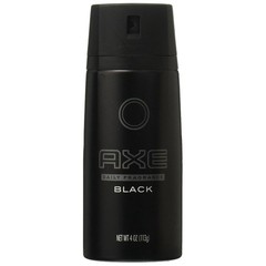 AXE Black Body Spray for Men Daily Fragrance 4 oz